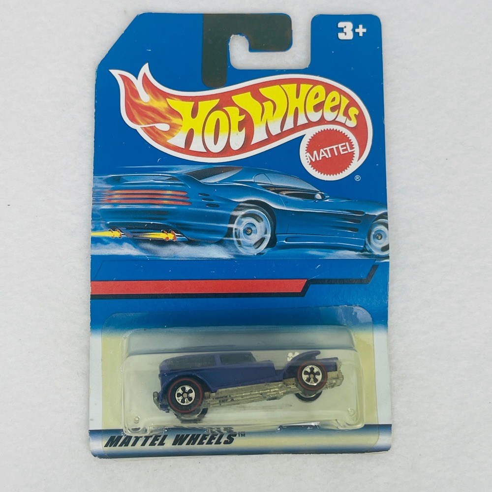 Hot Wheels The Demon Purple Redline Wheels Vintage Style Diecast Car 1:64 Scale